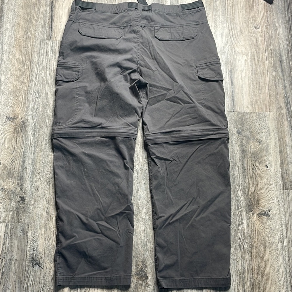 BC Clothing Men Lightweight Convertible Stretch Cargo Pants & Shorts, sz XXLx30 - Picture 10 of 11